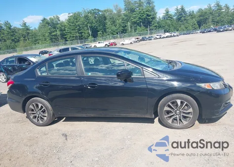 2014 Honda Civic Ex z USA, uszkodzony, nr VIN 19XFB2F89EE237761